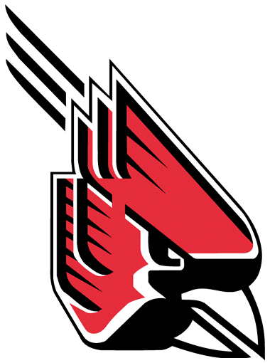 Ball State Cardinals 1990-2014 Primary Logo Print Decal